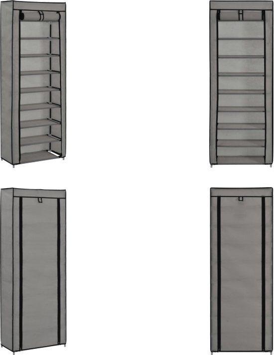 Lounger Hoes Effen Zwart 74 x 210 x 40 cm Stof