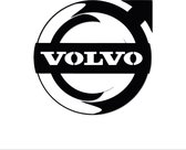 Volvo - Logo - Metaalkunst - Rood - 30 x 50 cm - Auto Decoratie - Muur Decoratie- Man Cave - Cadeau voor man- Inclusief ophangsysteem