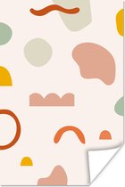 Poster Été - Motif - Couleurs - 80x120 cm