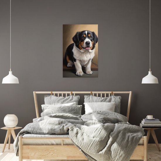 GENGSHENG Leinwandposter Japanisches Bushido Samurai Krieger Moderne Charakter Wandkunst Poster Drucke Bild Dekoration für Wohnzimmer Schlafzimmer ungerahmt 30,5 x 45,7 cm