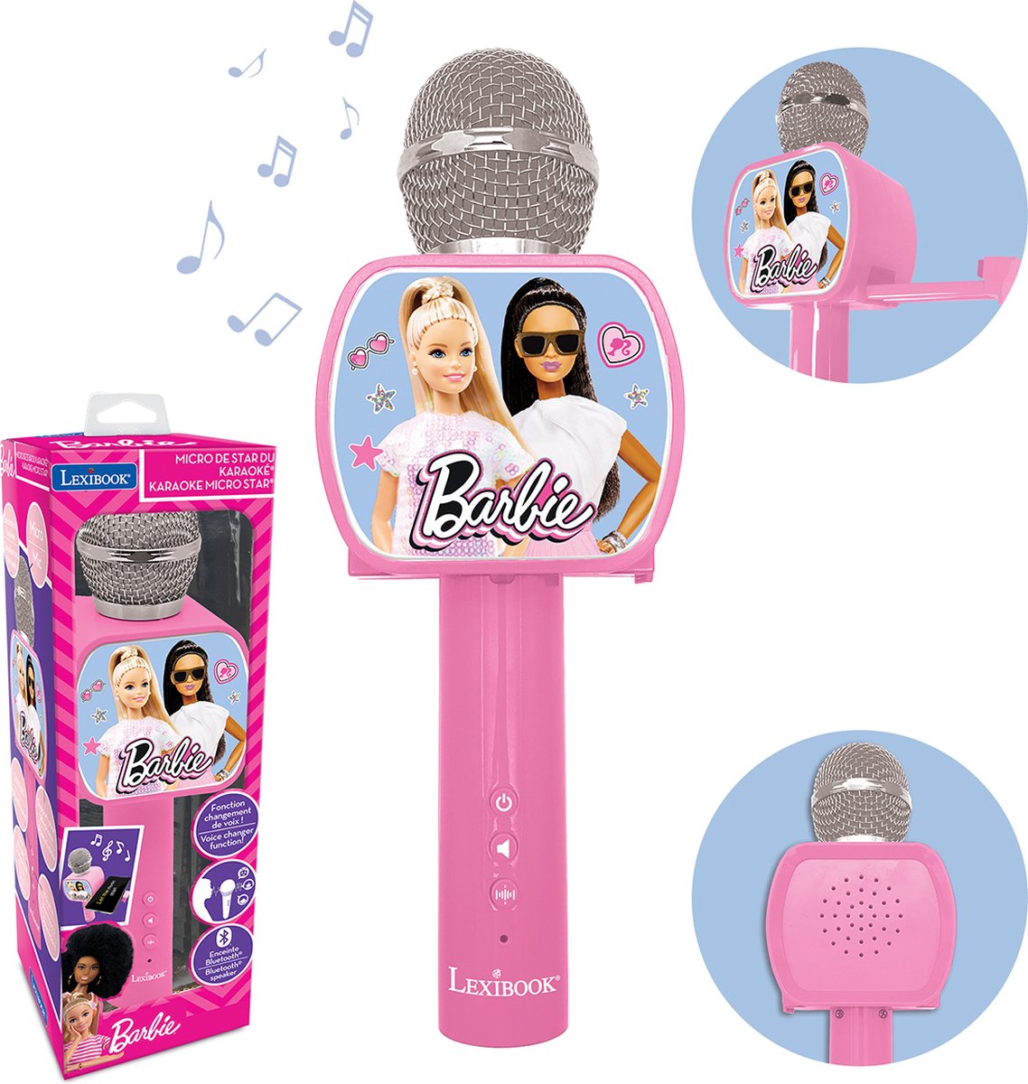Lexibook Barbie Karaoke-Microfoon