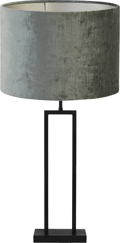 Lampe de table Light and Living Shiva - Ø 40 cm - E27 (grand luminaire) - noir
