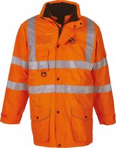 Jas Unisex L Yoko Lange mouw Hi Vis Orange 100% Polyester