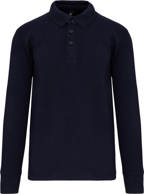 Sweatshirt Heren 5XL WK. Designed To Work Lange mouw Navy 80% Katoen, 20% Polyester