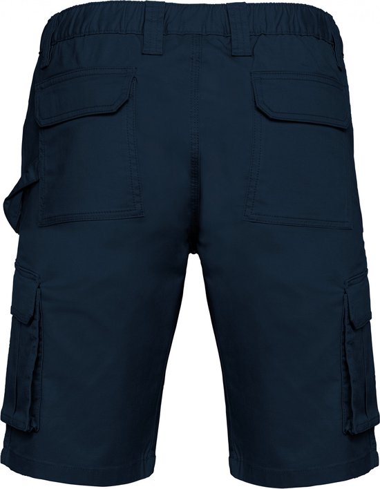 Bermuda Short Homme 3XL Coupe du Monde. Concu pour Work Bleu marine 65 Katoen 33 bol