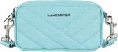 Lancaster Paris Telefoontasje - Clutch - Lagune Blauw - Textiel