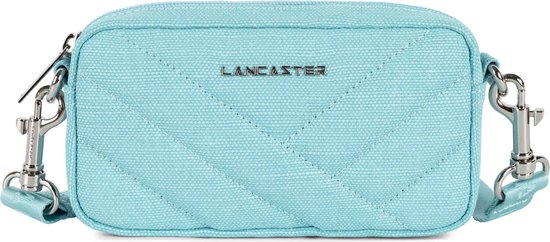 Lancaster Paris Telefoontasje - Clutch - Lagune Blauw - Textiel