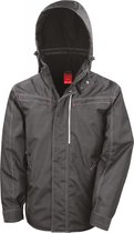 Result Denim Texture Rugged Jacket RT326 - Black - S