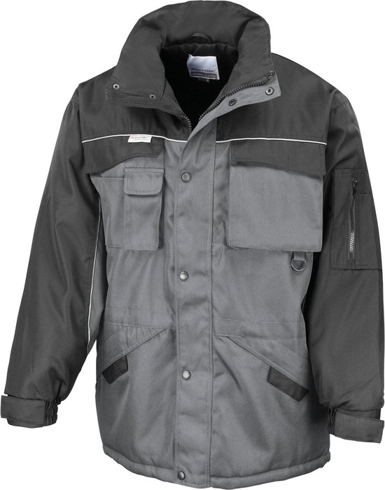 Jas Heren L Result Lange mouw Grey / Black 100% Polyester