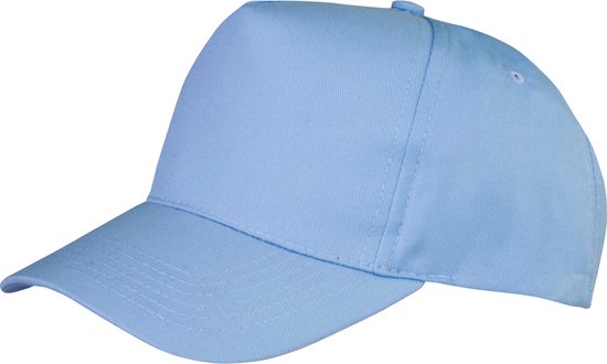 Boston cap - One Size, Hemels Blauw