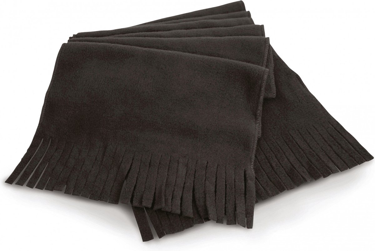 Result Polartherm™ Tassel Scarf RT143 - Black - 155 x 25 cm