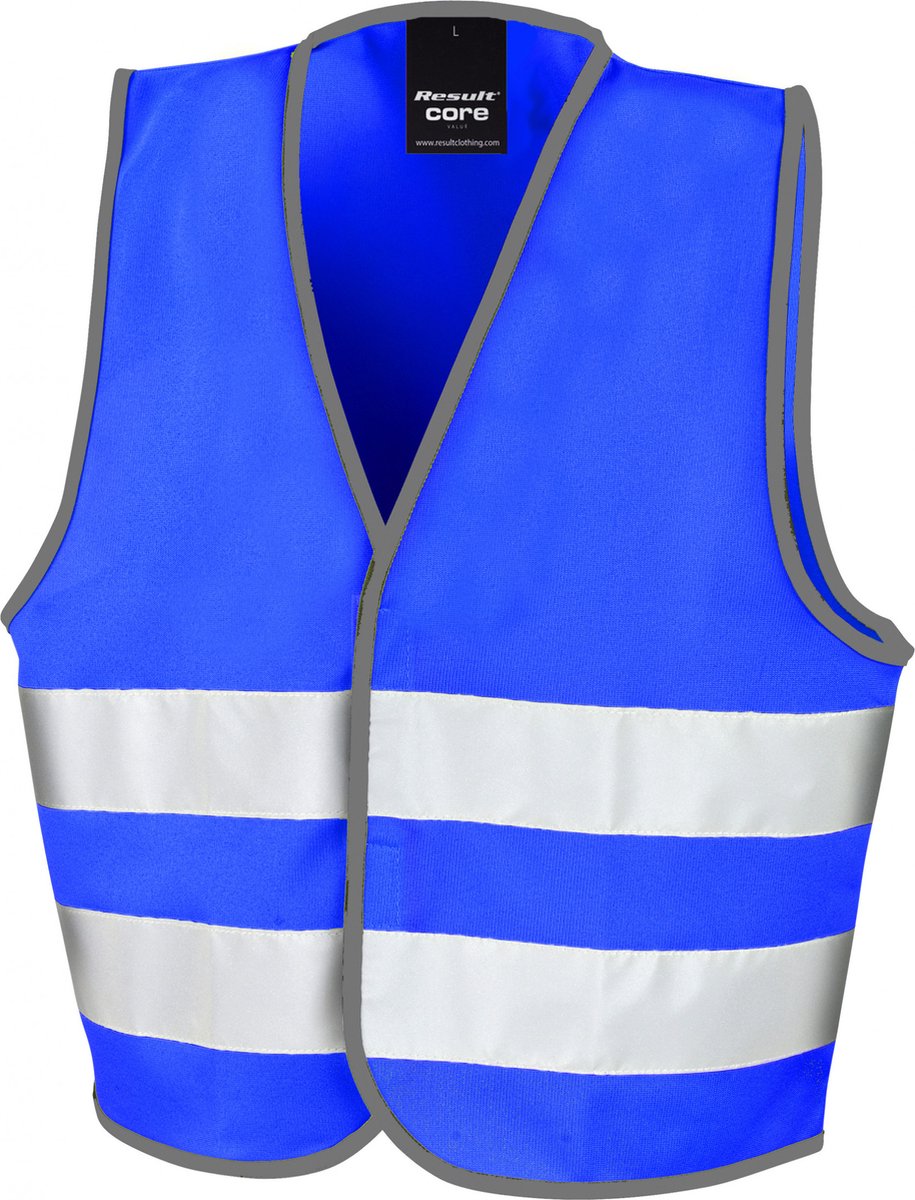 Gilet Kind 7/9 years (7/9 ans) Result Lange mouw Royal 100% Polyester