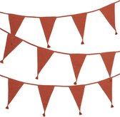 A Little Lovely Company - Vlaggenlijn slinger katoen - kinderkamer bruiloft - terracotta