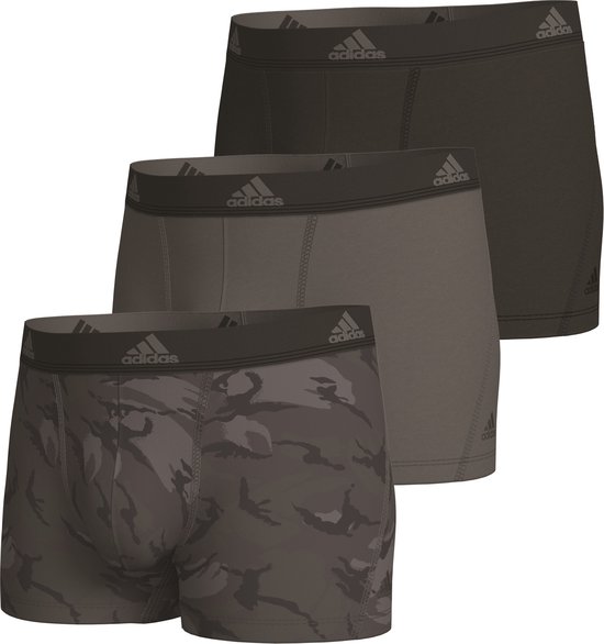 Adidas Sport Trunk (3PK) Heren Onderbroek - meerkleurig - Maat M
