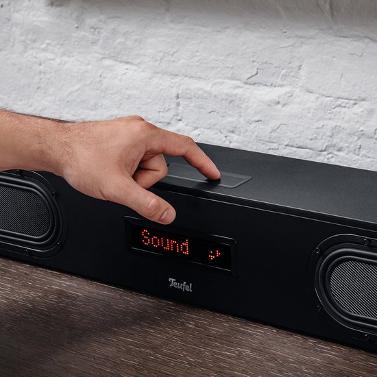 Teufel CINEBAR ULTIMA - Bluetooth soundbar met extra bas - 380 watt - zwart — afbeelding 3