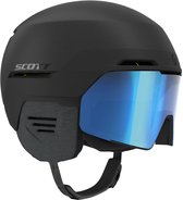 Casque de ski Scott Blend Plus LS avec lunettes de ski intégrées - noir - taille S 51-55 cm