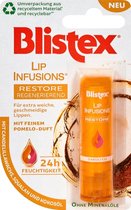 x6 Blistex Baume à Lèvres Infusions Restauration