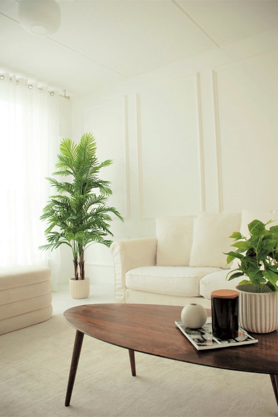 Kunstpalm 180 cm | Palm Kunstplant | Kunstplanten voor Binnen | Grote Kunstplant Palm | Kunst Palmboom 180cm | Nep palm