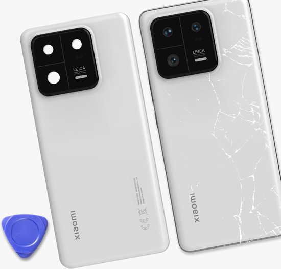 Vitre Arrière Adhésive Pour Cache Batterie Xiaomi 12 Pro - Violet - Neuf - Modèle P-1544