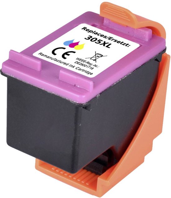 Renkforce Cartouche d'encre remplace HP 305XL, 3YM63AE Compatible Cyan, Magenta, Jaune RF-5633220