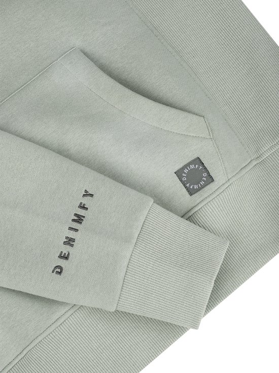 DENIMFY Pull femme DFEmma coupe régulière Vert XL Adultes Sweat à capuche Sweat à capuche
