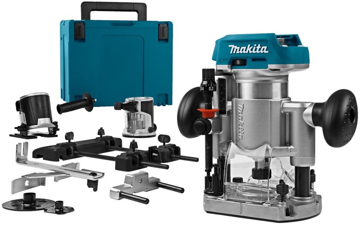 Beste Bovenfrezen 2026 Makita DRT50ZJX9