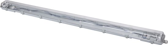 LED Waterdichte TL Armatuur - Velvalux Strela - 150cm - Dubbel - Koppelbaar - Waterdicht IP65