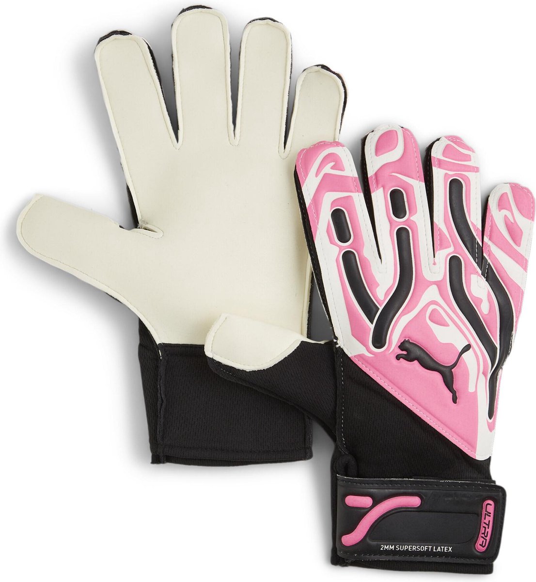 Puma Ultra Play Pink White Keepershandschoenen - Maat 7