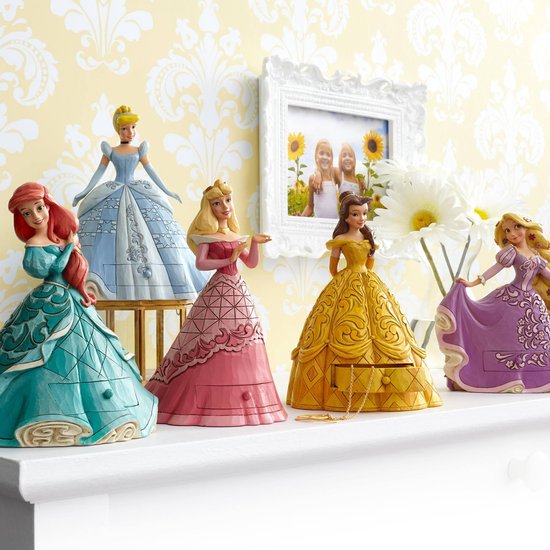 Jim Shore Disney Traditions set van 5 Treasure Keeper Prinsessen