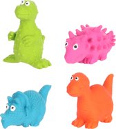 Flamingo Donnie - Speelgoed Honden - Hs Donnie Latex Mini Dino Assortiment Display - 1st