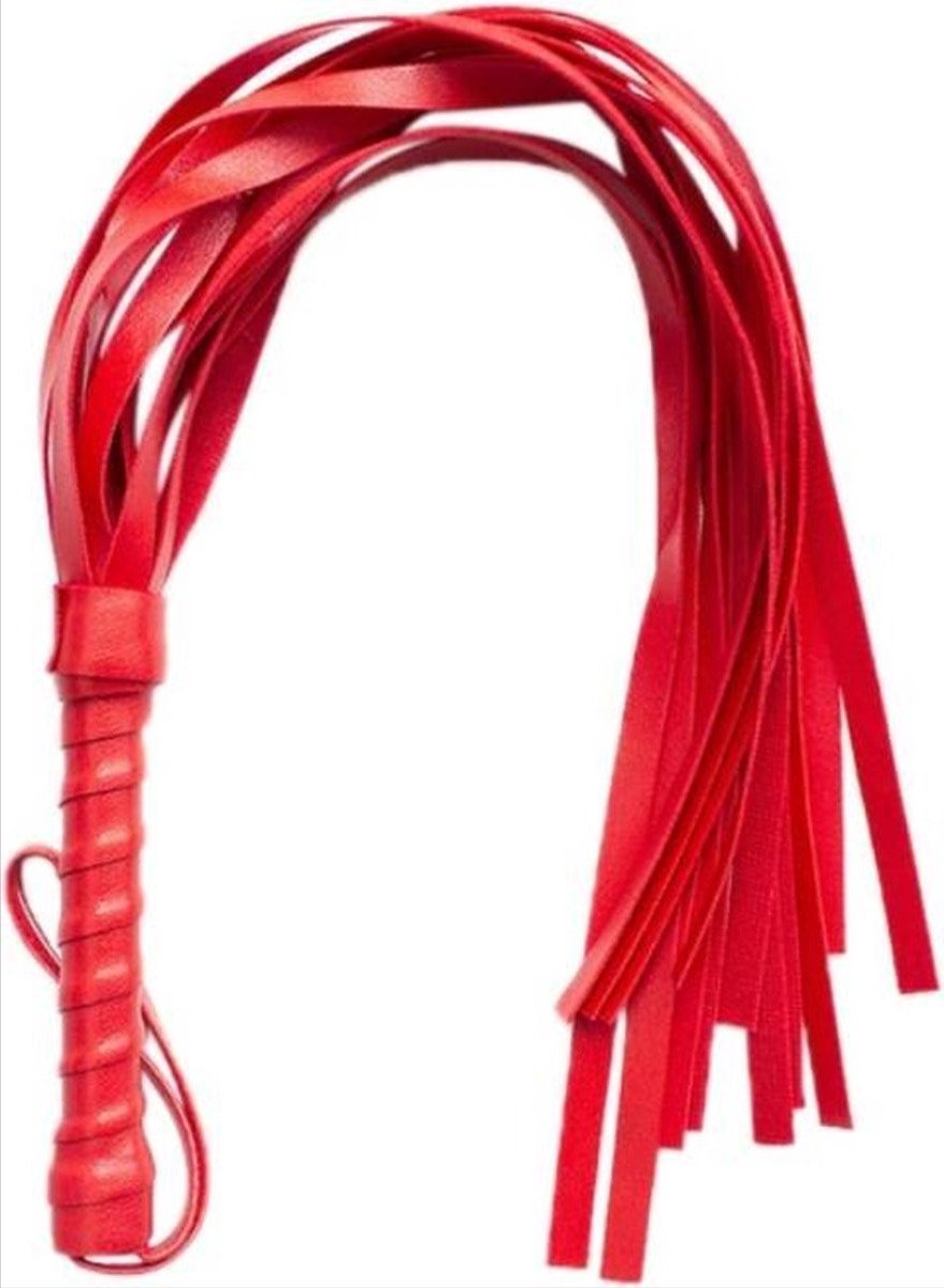 *** Whip Fetish Red - BDSM - Slaapkamer Avontuur - Partner Erotiek Soft - van Heble® ***