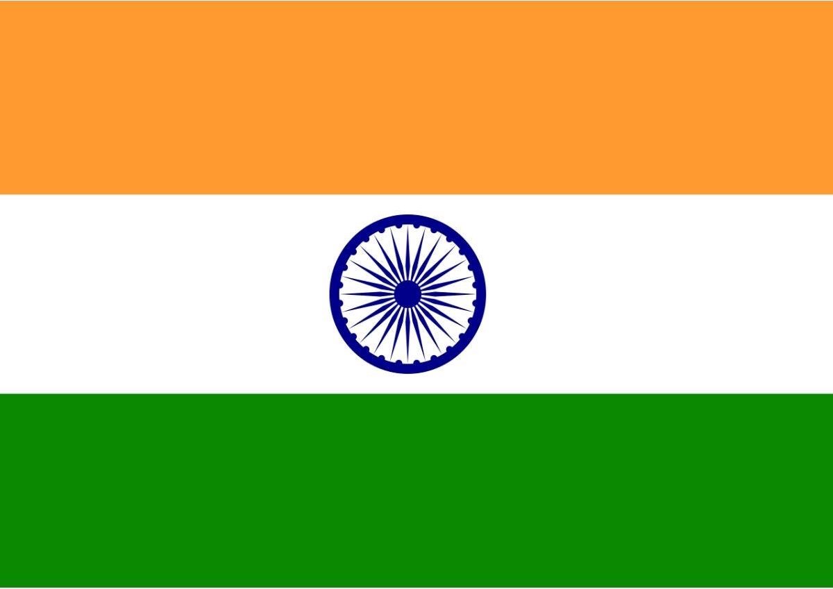 Finnacle - Vlag - Vlag van India - Indiase vlag - Indische Gemeenschap Vlag - 90/150CM - India vlag - Vlag van Azië - India