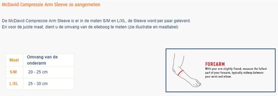 Mcdavid Compressie Arm Sleeves / Paar - Wit | Maat: L/XL - McDavid