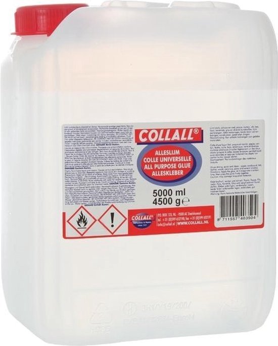 Collall transparante Alleslijm 5 liter - Collall