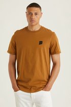 Chasin' T-shirt Eenvoudig T-shirt Brody Donkerbruin Maat L