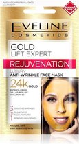 Eveline Cosmetics Gold Lift Expert Rejuvenation Luxury Anti Wrinkle Mask 3in1 - 7ml.