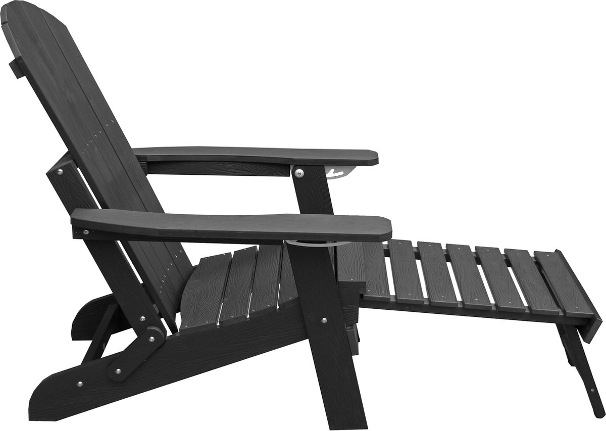 Sens-Line Montreal fauteuil lounge - Gris - pliable