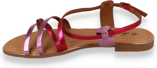 Mode-Mania Dames Sandaal Purple PAARS