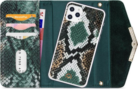 Mobilize - Coque iPhone 12 Pro Max - Pochette Velours Tuyaux Vert