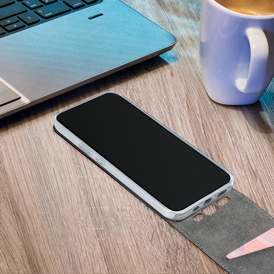 Mobilize - Étui pour iPhone 12 Pro Max - Étui à rabat Classic Gelly Zwart