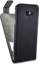 Mobilize Telefoonhoesje geschikt voor Samsung Galaxy J4 Plus Hoesje | Mobilize Classic Gelly Flip Bookcase Portemonnee | Pasjeshouder voor 1 Pasje | Telefoonhoesje voor Pinpas / OV Kaart / Rijbewijs - Zwart