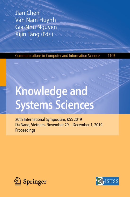 Communications in Computer and Information Science1103- Know ... - cover