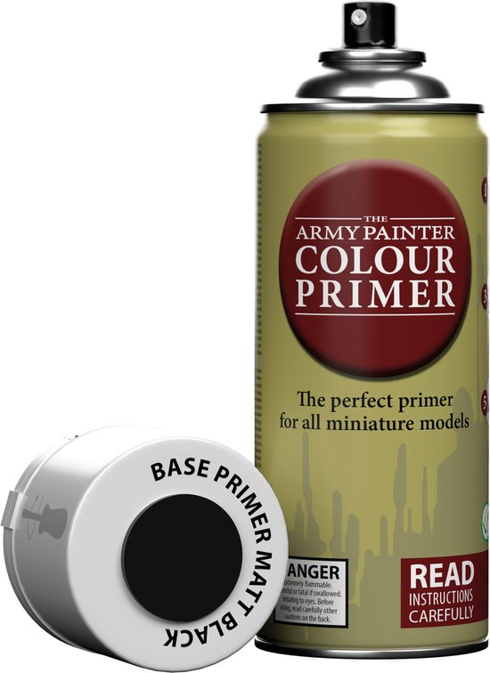 Army Painter Base Primer - Matt Black (400Ml)