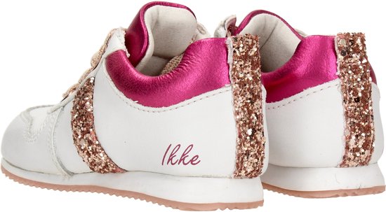 IK-KE Sneaker - Meisjes - Wit/roze - Maat 22