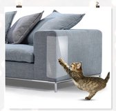 Katten krasbescherming plakfolie anti-kras tape plakband, meubelbescherming 3 m (200 mm x 3 m), krasbescherming met zelfklevende pad, transparante bescherming voor deur meubels en muur