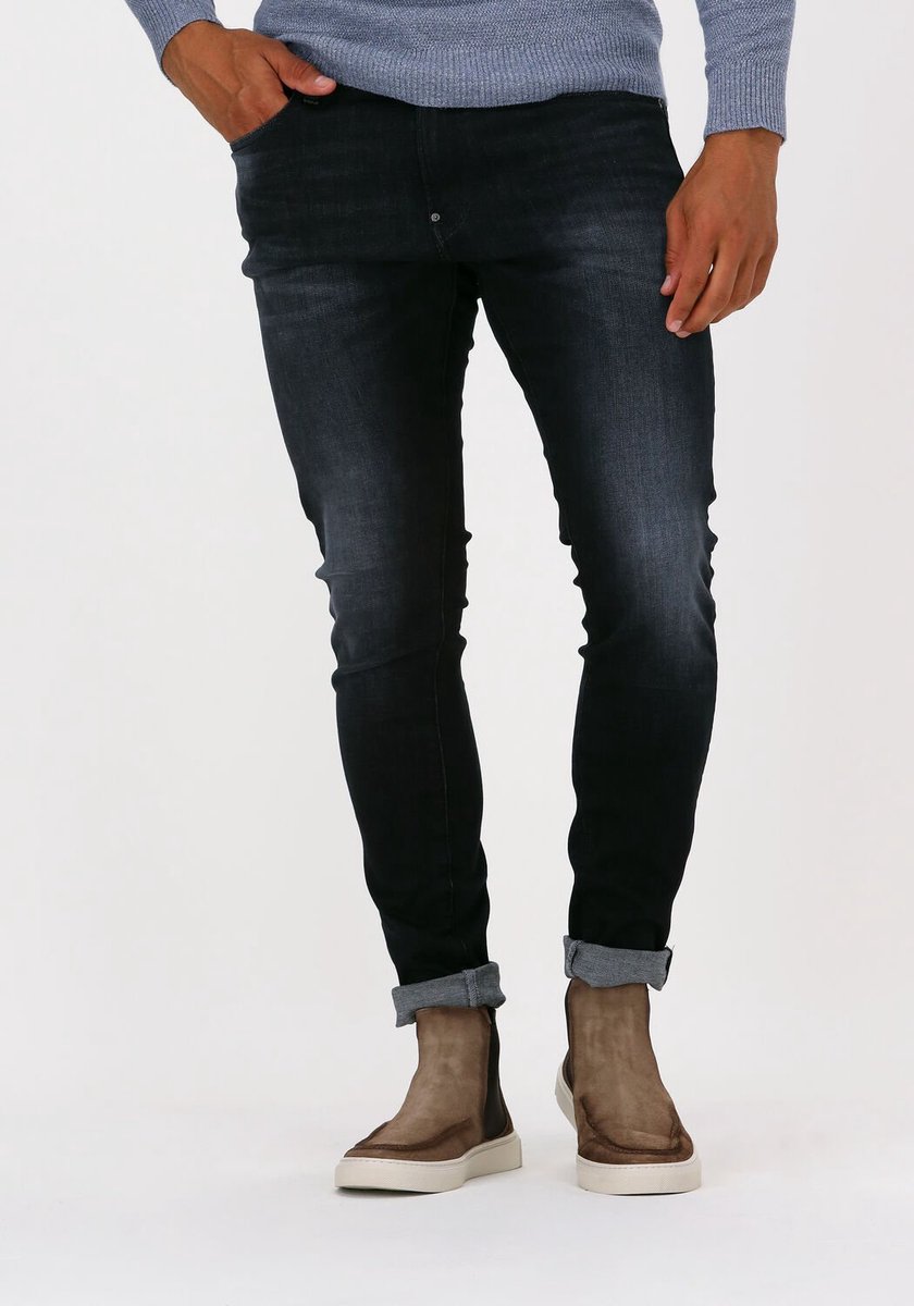 G-Star Raw A634 Revend Skinny Jeans Heren Broek Zwart