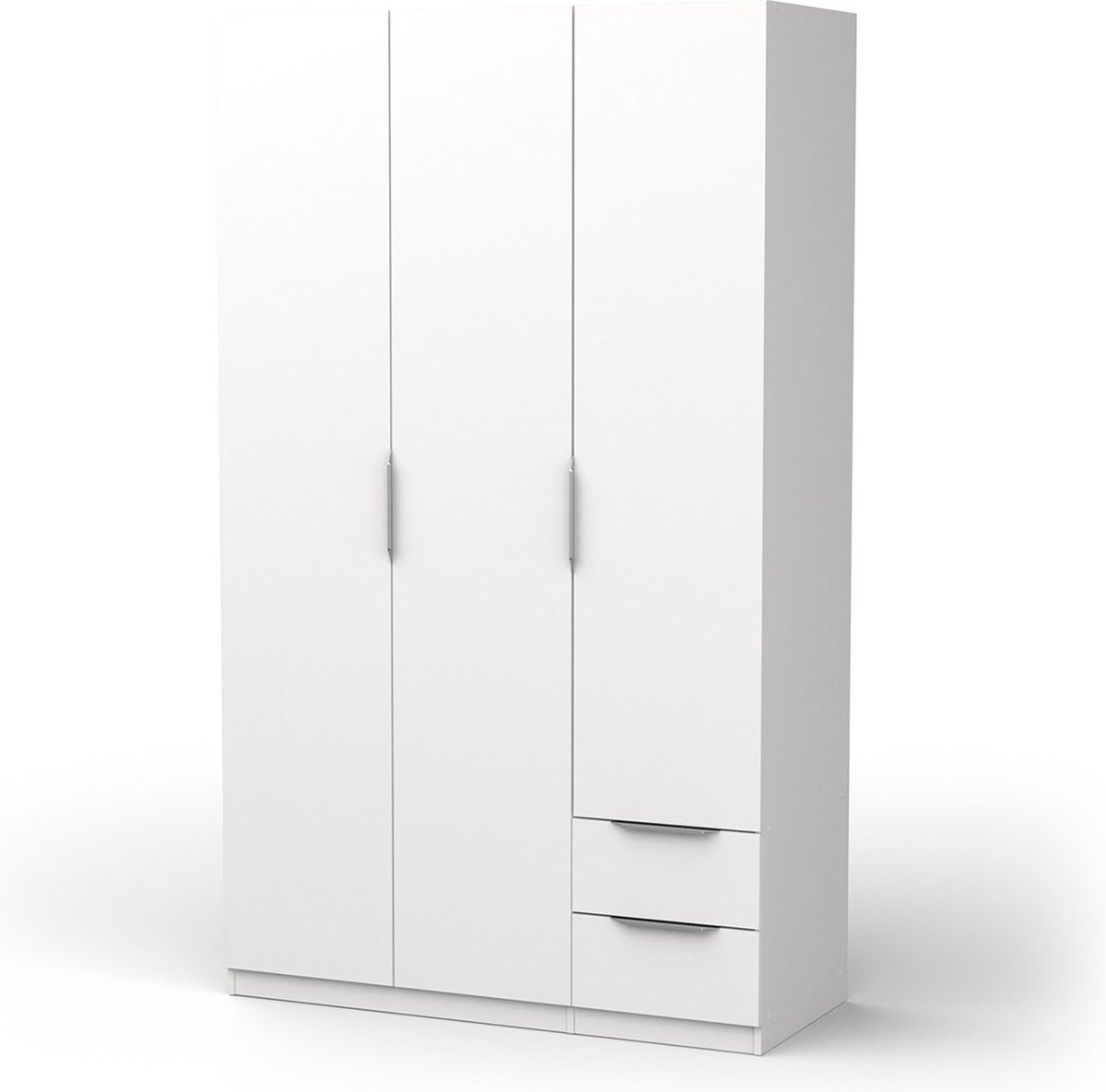 Kledingkast Spectre 120cm - Mat Wit
