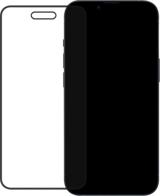 Protecteur d'écran Mobilize adapté à Apple iPhone 15 Verres | Protection d'écran Edge à Edge Mobilize - Compatible avec les coques - Zwart