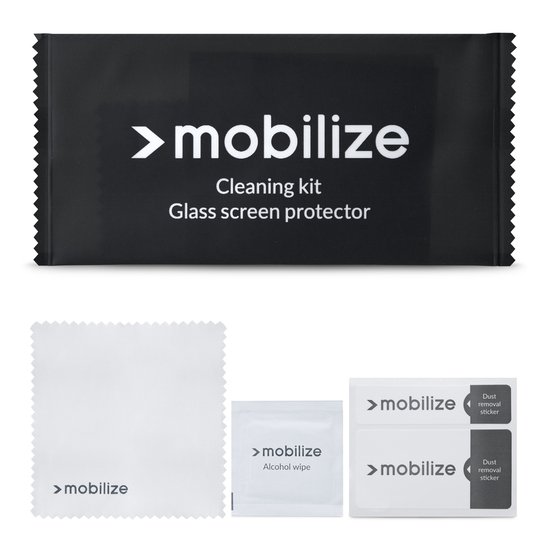 Protecteur d'écran Mobilize adapté au Verres Samsung Galaxy S24 | Protection d'écran Mobilize - Compatible avec les coques - Zwart