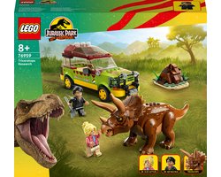 LEGO Jurassic World Jurassic Park Triceratops onderzoek Dinosaurus Speelgoed - 76959